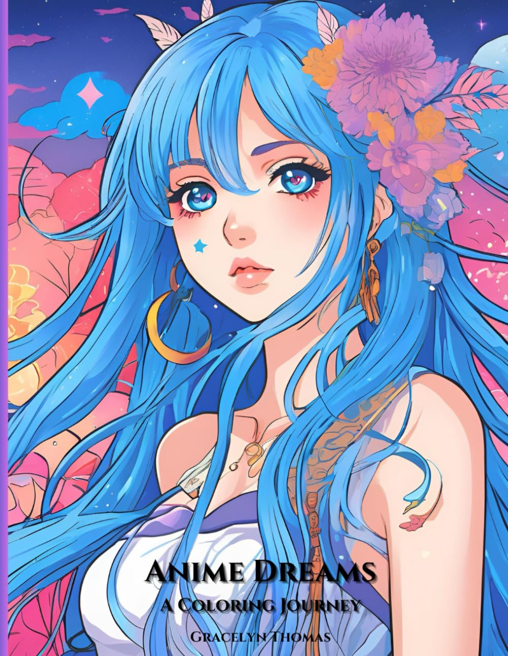 Anime Dreams: A Coloring Journey