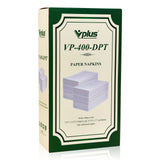 Vplus 400 Pack Premium Quality Guest Towels Disposable Dinner Napkins Soft, Absorbent, Party Napkins for Wedding Reception,Parties, Dinners or Catering Events，and Everyday Use (White, 400) Vplus