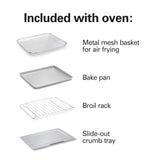 Hamilton Beach Sure-Crisp Toaster Oven Air Fryer Combo, Fits 9” Pizza, 4 Slice Capacity, Powerful Circulation, Auto Shutoff, Stainless Steel (31403) Hamilton Beach