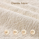 ONBRILL 134" Cloud Sectional Couch,Modern Modular Curved Sofa with Deep Seat,Upholstered Chenille Boneless Upholstered Couches for Living Room,No Assembly Required ONBRILL