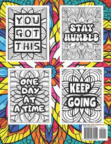 "YOU GOT THIS" MOTIVATIONAL COLORING BOOK WoodArtSupply