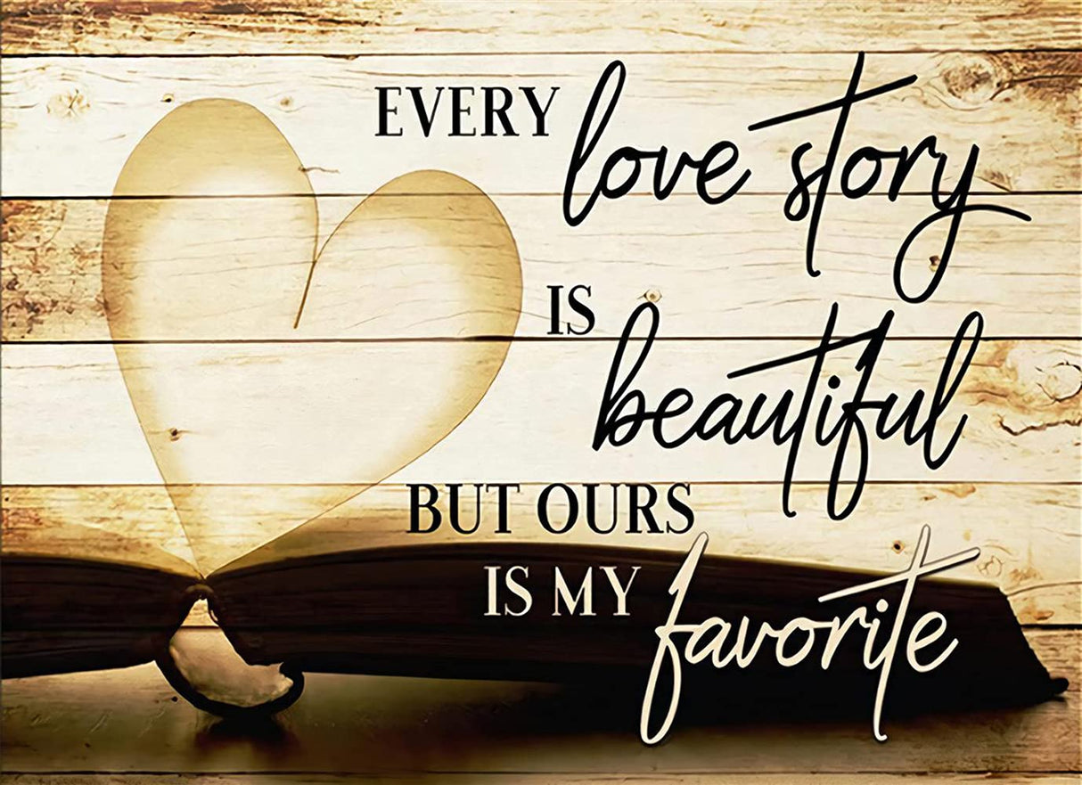 PDSLAIKE Romantic Quote Diamond Painting Kits - Love Saying DIY Diamond Art Kit Home Bedroom Wall Decor 15.7 x 11.8 inch PDSLAIKE
