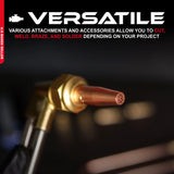 ABN Oxygen & Acetylene Torch Kit – 10 Pc Welding Kit Metal Cutting Torch Kit, Portable Cutting Torch Set Welder Tools ABN