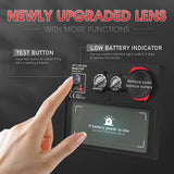 YESWELDER True Color Solar Powered Auto Darkening Welding Helmet, Wide Shade 4/9-13 for TIG MIG ARC Grind Welding Hood Helmet YESWELDER