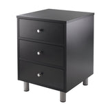 Winsome Daniel Night Stand, Black Winsome