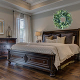 Easy Fine 26 Inch Artificial Eucalyptus Wreaths for Front Door for All Seasons,Spring Summer Fall Autumn Winter Christmas Wreath,Large Neutral Everyday Greenery Wreath,Home Wall Door Porch Decor Easy Fine