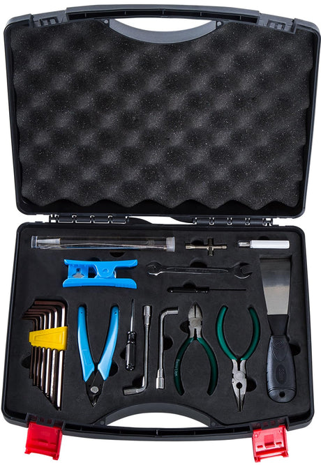 Creality 3D Printer Tool Box Kit, 35Pcs Case Includes 18 Types of Tools Screwdriver/Wrench/Pliers/Needle/SD Reader 3D Printing ABS Storage Toolbox Set for Cleaning Finishing Printing Creality