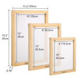 Caydo 66 PCS All-in-One Screen Printing Kit - 50W LED UV Exposure Screen Printing Light, Screen Printing Ink, Screen Printing Photo Emulsion, Instructions Caydo