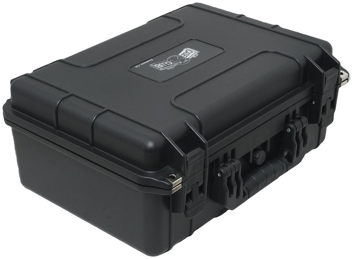 Case Club 5 Pistol and 20 Magazine Pre-Cut Heavy Duty Waterproof Case with Included Silica Gel Canister to Help Prevent Gun Rust (Upgraded Gen-3) Case Club