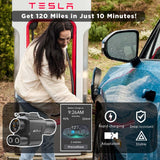 MUETUX Nacs Supercharger to CCS1 Charging Adapter, [Max 500A, 1000V] fit for Rivian,Ford,Mustang,GM EVs,Volvo,Polestar, NACS to CCS Adapter, Tesla Supercharger Adapter,fit for Tesla V1/V2/V3/V4 DC MUETUX