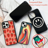 JUSTRY 5PCS Sublimation Blanks Phone Case Bulk Covers Compatible with Apple iPhone 14,6.1 Inch (2022),Easy to Sublimate DIY, Soft Rubber Case + Tempered Glass Inserts Support Wireless Charging JUSTRY
