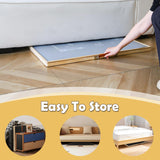 Rotating Puzzle Board 1500 Pieces - Adjustable Puzzle Table with Drawers & Dust Cover, 27x35 Inch Portable Wooden Jigsaw Board, Ergonomic Tilt for Adults, Gift for Mom Kids Wdmiya