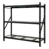 Ironton Industrial Shelving Rack, 3 Storage Shelves Steel Construction 3-Tier Rack with 2000-Lb Load Capacity Per Shelf, Garage Storage Rack Ironton