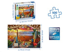 Ravensburger Cozy Cabana Puzzle - Tranquil 500-Piece Jigsaw | Unique Softclick Technology | Large Format | FSC-Certified Materials | Ideal Family Fun Activity Ravensburger