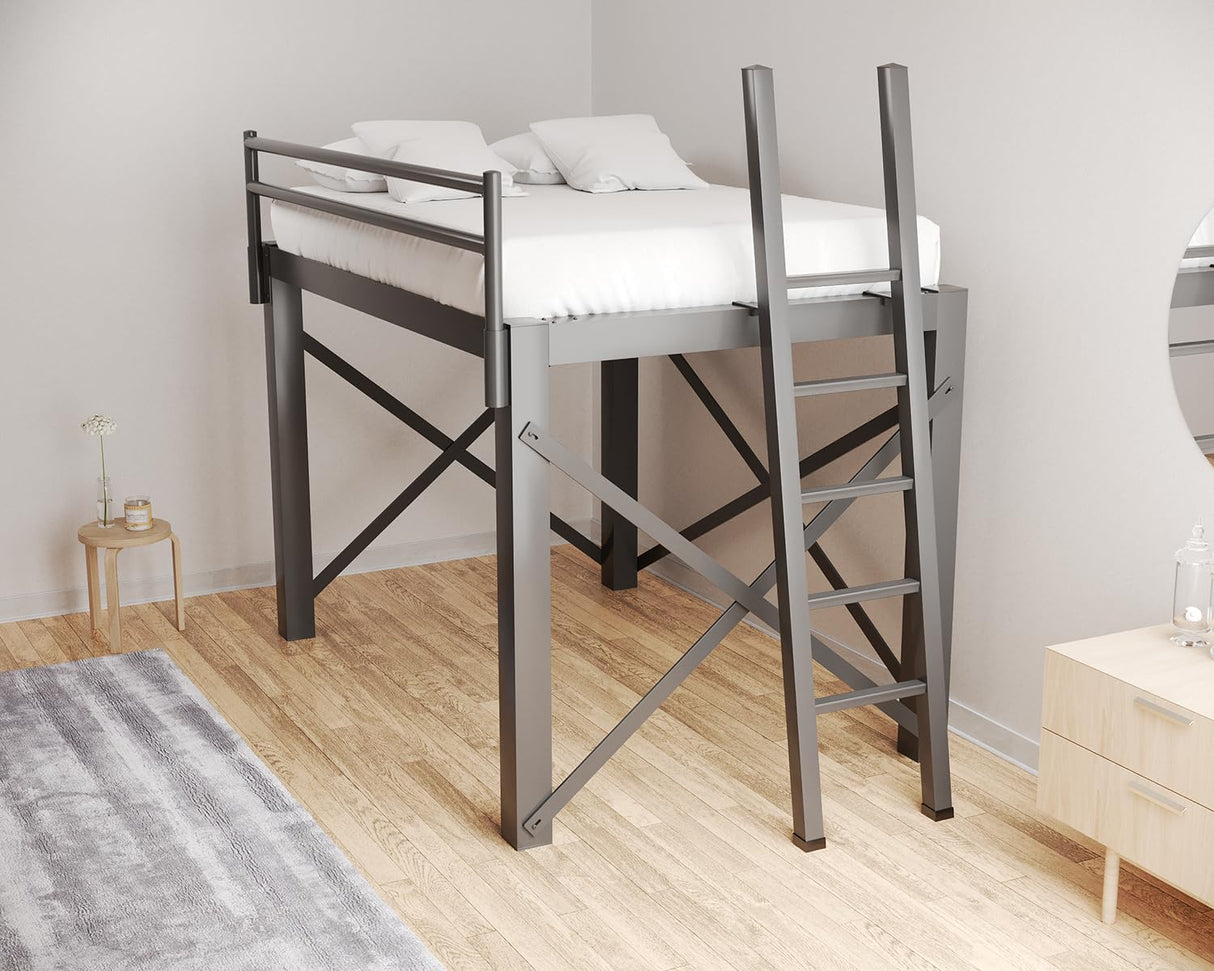 Francis Lofts & Bunks Queen Size Adult Loft Bed Francis Lofts & Bunks