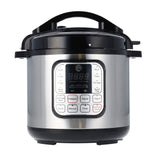 MasterChef Electric Pressure Cooker 10 in 1 Instapot Multicooker 6 Qt, Slow Cooker, Vegetable Steamer, Rice Maker, Digital Programmable Insta Pot with 18 Cooking Presets, Stainless Steel, Non Stick MasterChef