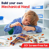Smartivity DIY Robotic Mechanical Hand STEM Toy for Kids 8-9-10-11-12-13-14 Years Old | 2024 Parents Choice Award Winner I Birthday Gift for Boys & Girls | Engineering Kit for 8-14 Years Old Smartivity
