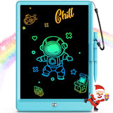Bravokids Toys for 3-6 Years Old Girls Boys, LCD Writing Tablet 10 Inch Doodle Board, Electronic Drawing Pads, Educational Birthday Gift for 3 4 5 6 7 8 Years Old Kids Toddler (Blue) bravokids