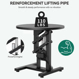 YITAHOME Electric Lift Dog Grooming Table 24" Rotating Desktop Pet Grooming Table for Dogs at Home, Adjustable Overhead Arm & Tool Organizer Dog Grooming Station, Black YITAHOME