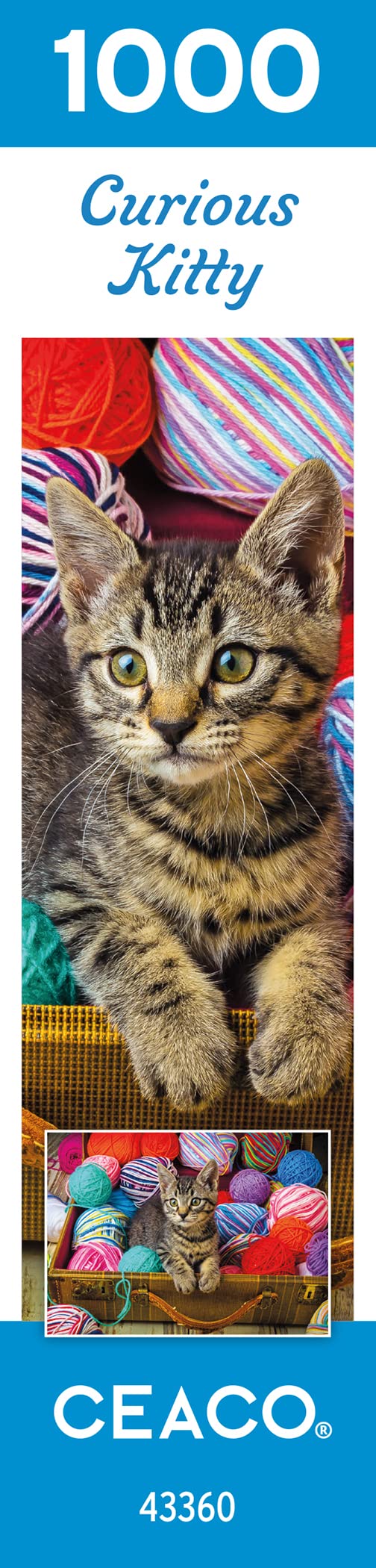 Ceaco - Garry Gay - Curious Kitty - 1000 Piece Jigsaw Puzzle Ceaco