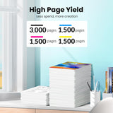 LC3033XXL Ink Cartridges 5-Pack Replacement for Brother LC3033 BK/C/M/Y Ink Cartridges LC3035 LC3033XXL High Yield for MFC-J995DW MFC-J805DW MFC-J815DW Printer (2 Black, 1 Cyan, 1 Magenta, 1 Yellow) PrintImpression