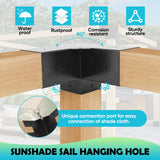 8PCS Pergola Kit Corner Brackets, BRRIY Pergola Brackets Kit 4x4 with 4 3-Way Angle Corner Brackets and 4 Post Bases(3.5inchx3.5inch), Gazebo Kits for Extension Gazebo BRRIY