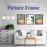18x24-1.25" Flat Black Puzzle Frame - Elevate Your Art and Puzzles with Modern Elegance - Ready to Hang - Hardware and Plexiglass Included - The Perfect Showcase for Your Masterpieces PictureFrameFactoryOutlet