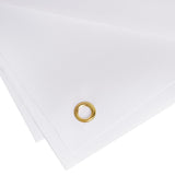 2 Pack Large Blank Banners, SUMERSHA 2 x 4 Feet Polyester Oxford Cloth White Banner with Hanging Rope for Wall Signs, DIY Painting, and Writing, Indoor Outdoor Display and Party Decoration SUMERSHA