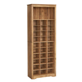 VASAGLE Shoe Storage Cabinet, 10 Tier Shoe Rack Organizer, Holds Up to 30 Pairs of Shoes, for Entryway Bedroom, 12.6 x 24.8 x 73.6 Inches, Rustic Walnut ULBS273T41 VASAGLE