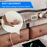 UOMEUR Twin Bed Frame With Headboard & Charging Station - Black Metal Single Bed for Kids, Toddler, Boys, Girls, Adult - No Box Spring Needed, Easy Assembly, Noise Free UOMEUR