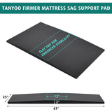 TANYOO Sagging Mattress Support Fix Sinking Beds High Density Foam Insert Pad for Sagging Bed Repair and Extends Life 47 x 25 x 2 Inches Pack of 1 TANYOO