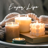 Soy Wax, Waxcanpy Natural Soy Wax for Candle Making, Organic Candle Wax from Farm, No Additives, Harmless and Pure (5lb) Waxcanpy