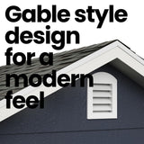 Handy Home Products Scarsdale 10x16 Do-it-Yourself Wooden Storage Shed with Floor Handy Home Products