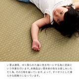 FULI Japanese Tatami Igusa Rush Grass Mat, Made in Japan, Traditional Asian Rug Design, Authentic Premium Quality Floor Rug for Living Room, Kitchen, Bedroom - Medium (55.12" x 78.74") FULI