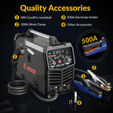 GZ GUOZHI 140A MIG Welder, 3 in 1 Welder FLUX MIG/ARC/Lift TIG Multi-Process Mig Welder, 110V Welding Machine, Welder Machine 110v Flux Core Welder with Welding Gun GZ GUOZHI