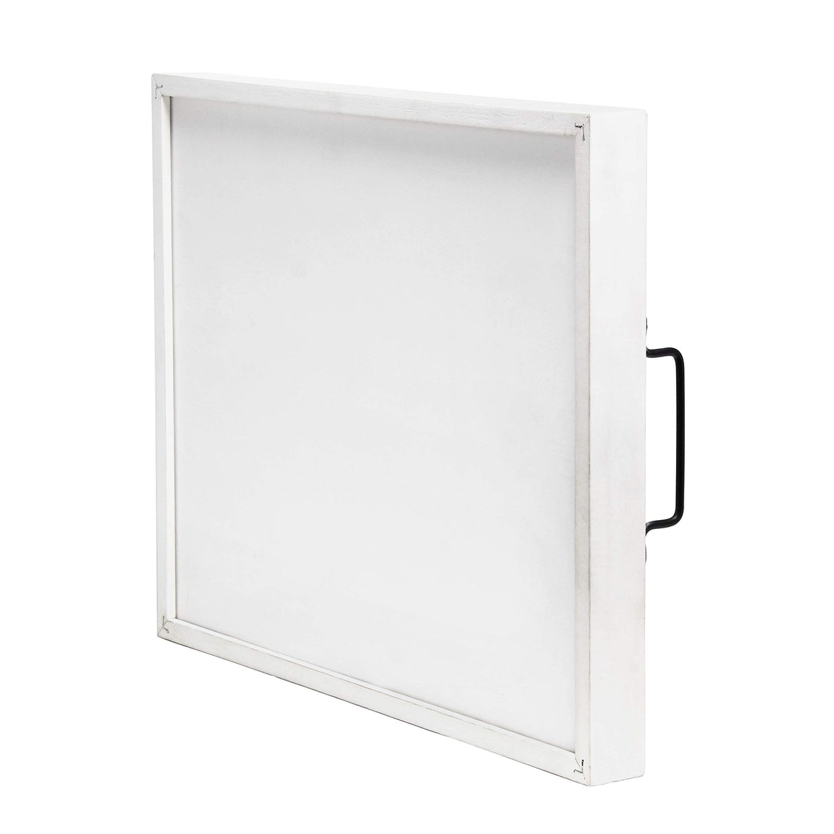 Elegant Designs HG2000-WFM Decorative Wood Serving Tray w/Handles, 15.50" x 12", Family Elegant Designs