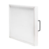 Elegant Designs HG2000-WFM Decorative Wood Serving Tray w/Handles, 15.50" x 12", Family Elegant Designs