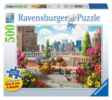 Ravensburger Rooftop Garden Jigsaw Puzzle | 500 Large, Unique Pieces | Premium Quality with Softclick Technology | Ideal for Adults & Kids Ravensburger