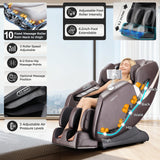 BOSSCARE Full Body Airbag Massage Chair: 2025 Shiatsu Zero Gravity Massager Chairs - AI APP Control Back Heating - Relaxing Massaging Recliner for Friend Family BOSSCARE