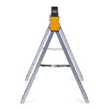 ToughBuilt - Folding Sawhorses/Jobsite Table - Sturdy, Durable, Lightweight, Heavy-Duty, 100% High Grade Steel, 1100lb Capacity, Easy Carry Handle - (TB-C300-2) - 2 Pack ToughBuilt