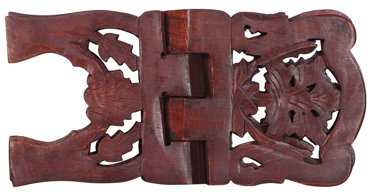 ETROVES Handmade Wooden Book Reading Holder Stand Rihal Rehal Al-Quran Bible Gita ETROVES