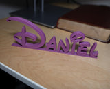 Name Plate, Desk Sign Gift; Teacher Gifts, Personalized Name Plates, Custom Standing, Name Plaque, Birthdays, Custom Desk Plaques for Teachers and Professionals. CO3DPRINT