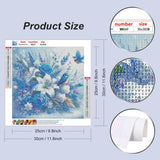 WSLWXSHM Diamond Art Painting Kits for Adults Flower, Round Full Drill Diamond Art Kits, 5D DIY Paint with Diamonds Crafts for Home Wall Decoration Gifts 12×12Inch, Bird WSLWXSHM