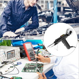 QWORK Soldering Iron Kit, 80W 110V Automatic Soldering Gun, Fast Heating Corded Electric Welding Gun with Welding Wire, Ceramic Heater QWORK