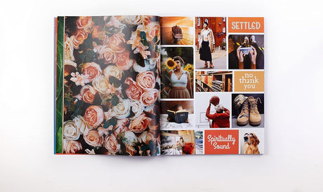 Free Period Press Vision Board Book, 700+ Words & Images in All Categories, for Visualizing Your Life Goals & Dreams, Playful, Stylish Pictures for Collage Making & Scrapbooking (Adult) Free Period Press