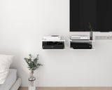 AREAJD Floating Under TV Game Shelf Stand for Xbox Series S/X, Projector/Router/Entertainment Center, Projector Holder Accessories AREAJD