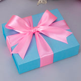 YASEO 1 1/2 Inch Flamingo Pink Solid Satin Ribbon, 50 Yards Craft Fabric Ribbon for Gift Wrapping Floral Bouquets Wedding Party Decoration YASEO