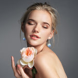 30 Pieces Sublimation Blanks Earrings for Valentine's Day Earrings Wire Hooks Blanks 12 mm Cabochon Settings Bezel Trays with Glass Domes Heat Transfer Aluminum Sheet for Valentine's Day Hicarer