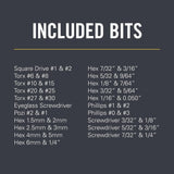 LEATHERMAN, Bit Kit, 21 Double-Ended Screwdriver Bits for Multi-Tools LEATHERMAN