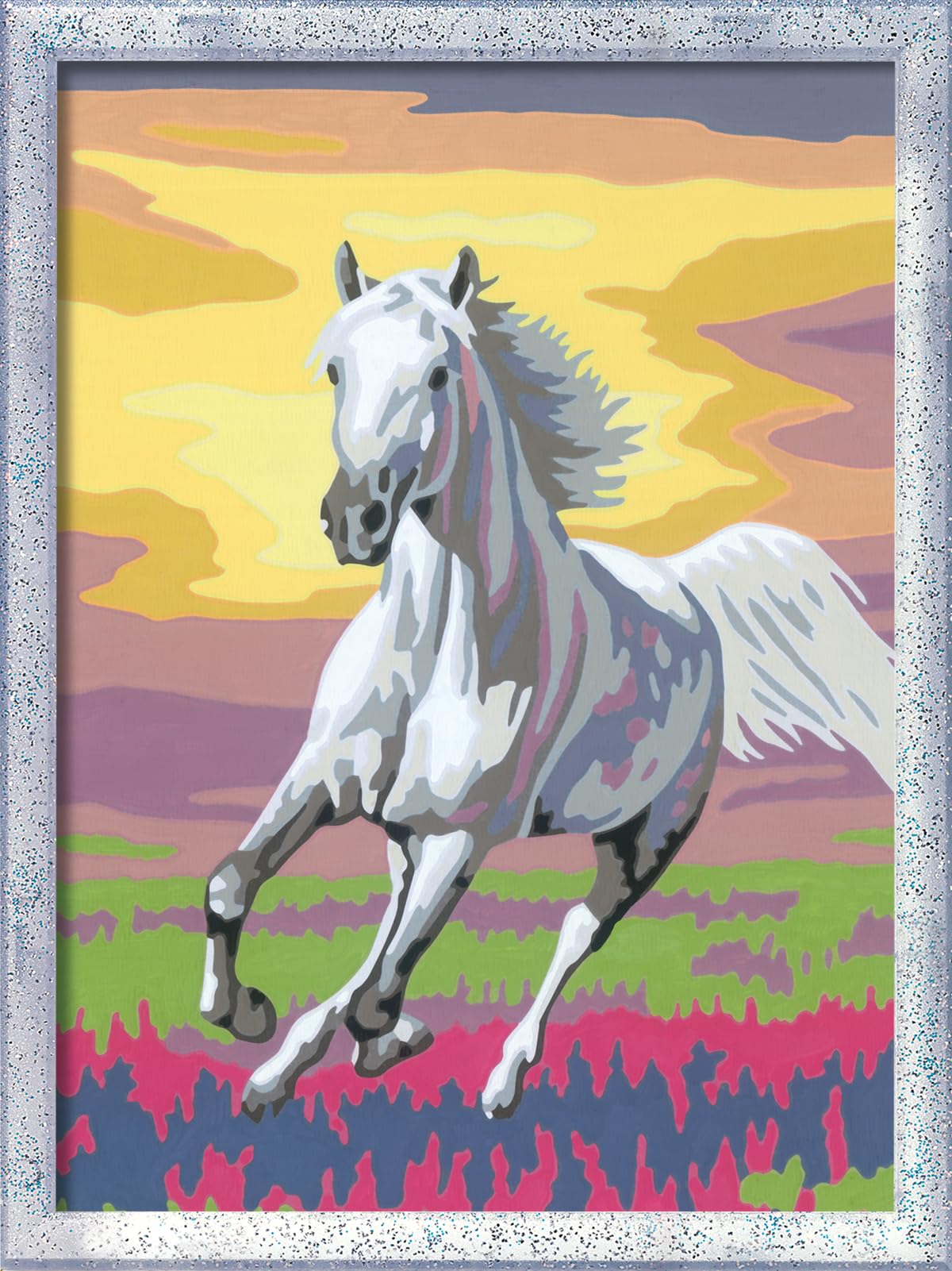 Ravensburger CreArt Horse at Sunset Paint by Numbers Kit for Kids - 25977 - Painting Arts and Crafts for Ages 9 and Up Ravensburger